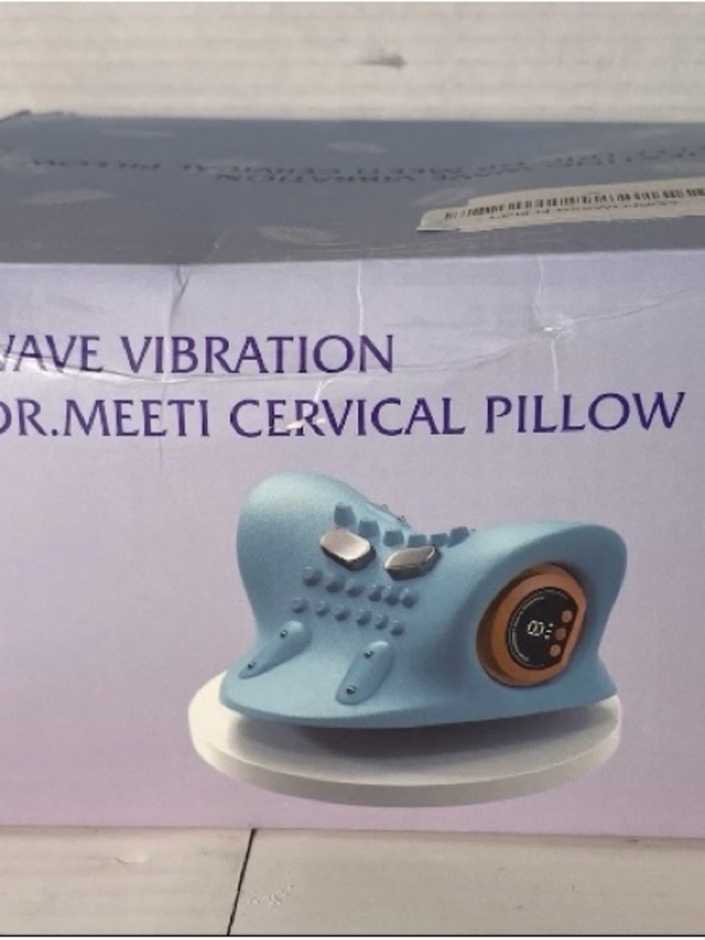 Neck Shoulder Massager Heated Traction Cervical Neck Pillow For Relaxation